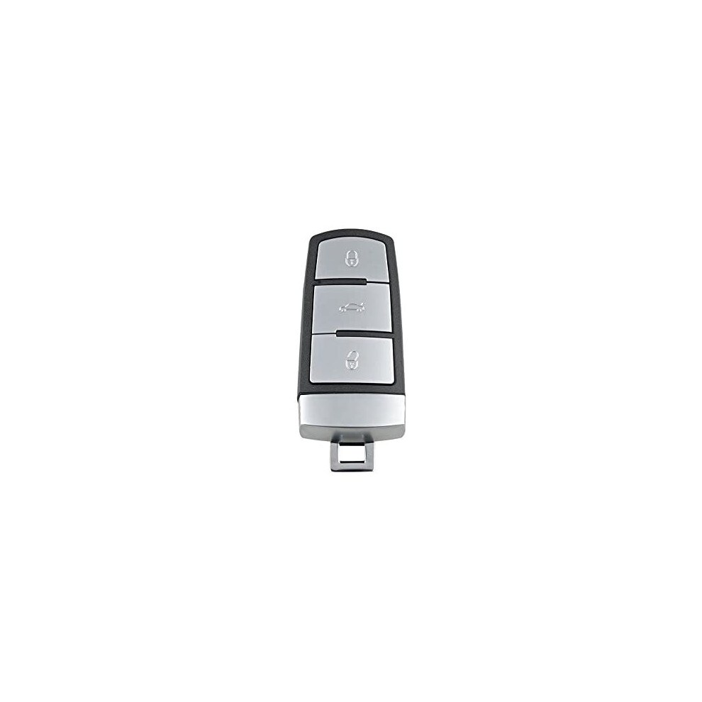 Remote Key, 3-Button Remote Key Fob 433Mhz Id48 W/Uncut Cutter For Magotan Passat Cc 3C0959752ba 610012475934