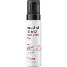 Medium Gradual Fake Tan Mousse | Just Shut Up and Sun Kiss Me - Lightweight, Hydrating, Daily Moisturizer to Build Luscious, Golden Glow, Vegan,