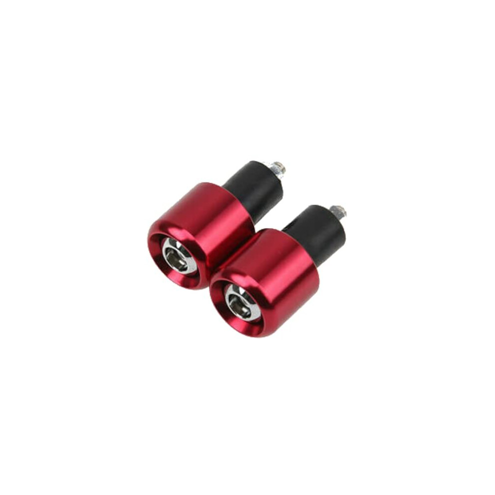 7/8 Inch 22Mm?Motorcycle Handlebar Ends Plug??Motorcycle Handlebar Ends Plug Grip Weights Anti Vibration 2 Pcs(Red) Red 746608892608