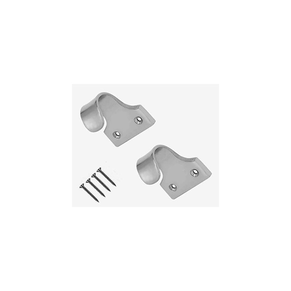 Terf Traditional Polished Chrome Sash Lift Heavy Duty Sash Window Lift Pull Sliding Handle Including Fixing Screw - Pack Of 2 5059655010235