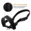 Nylon Soft Dog Muzzle for Dogs Prevent Anti Biting, Barking and Chewing, Adjustable Loop (L, Black) 5