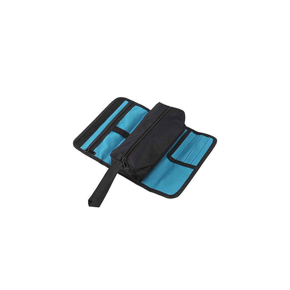Tool Roll Bag Foldable Electricians Tool Storage Holder Convenient Oxford Cloth Organizer Electrical And Maintenance Tool Pouch 3632499809498