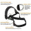 Nylon Soft Dog Muzzle for Dogs Prevent Anti Biting, Barking and Chewing, Adjustable Loop (L, Black) 4