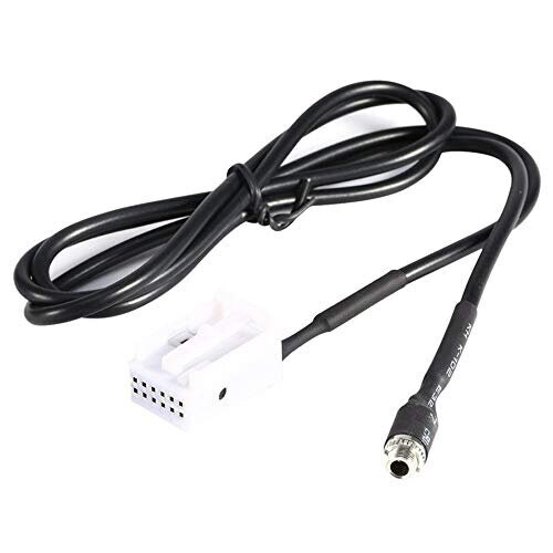 Car AUX Adapter Audio Cable compatible with Peugeot 307 308 407 408 507 ...