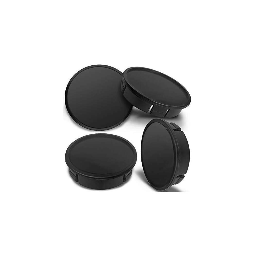 4 x 60mm Black ABS Car Alloy Wheel Centre Universal Rims Hub Center Caps Auto Tuning Logo Emblem CX 0-image-OPC-PC9B7QD-NEW