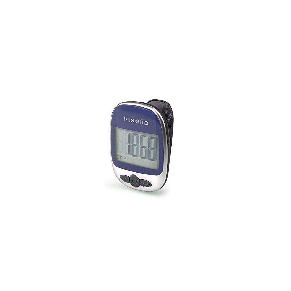 Walking Pedometer Accurately Track Steps Portable Sport Pedometer Step/distance/calories/Counter Fitness Tracker, Calorie Counter-Blue