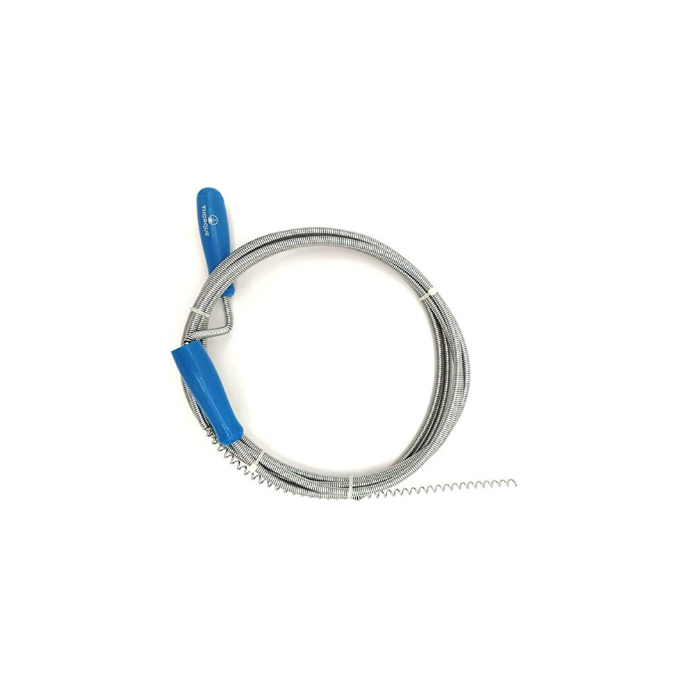 Professional Drain Unblocker 3M (9.84 ft) with Spring, Flexible Plumbing Snake, Sink Unblocker and Drain Unblocker Tool, Drain Auger Spring with