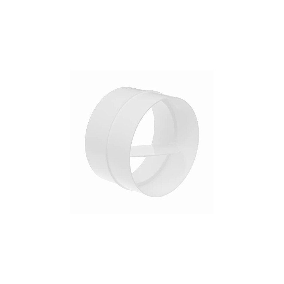 Back Draft Blocker 4 Inch / 100Mm, Backdraft Damper Dryer Vent Hose, Inline Extractor Fan Vent Back Draught Shutter 7427046530101