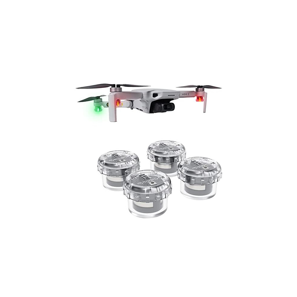 Drone Strobe Light 2 Colors for DJI Mavic 3/Air 2S/DJI FPV/Mini 2/Mavic Air 2/Mavic 2/Mavic Pro/Phantom 4 Pro/FIMI X8SE 2020/Autel EVO Series Most