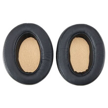 1 Pair Ear Pads with Brown Net Replacement Compatible with Sennheiser Momentum 2.0 Over-Ear Headphones Black Ear Cushions Protein Leather Earphones