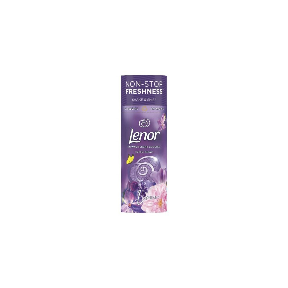 Lenor Laundry Perfume In-Wash Scent Booster Beads 176G, Exotic Bloom, Non-Stop Freshness Up To 12 Weeks In Storage