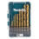 Makita D-72849 HSS TIN-Bohrer Eco Set 10-teilig 1