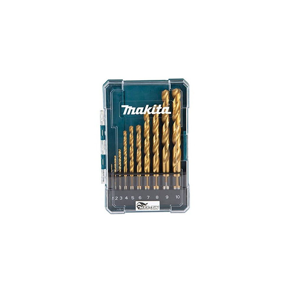 D-72849 HSS TIN Drill bit Eco Set 10 Piece