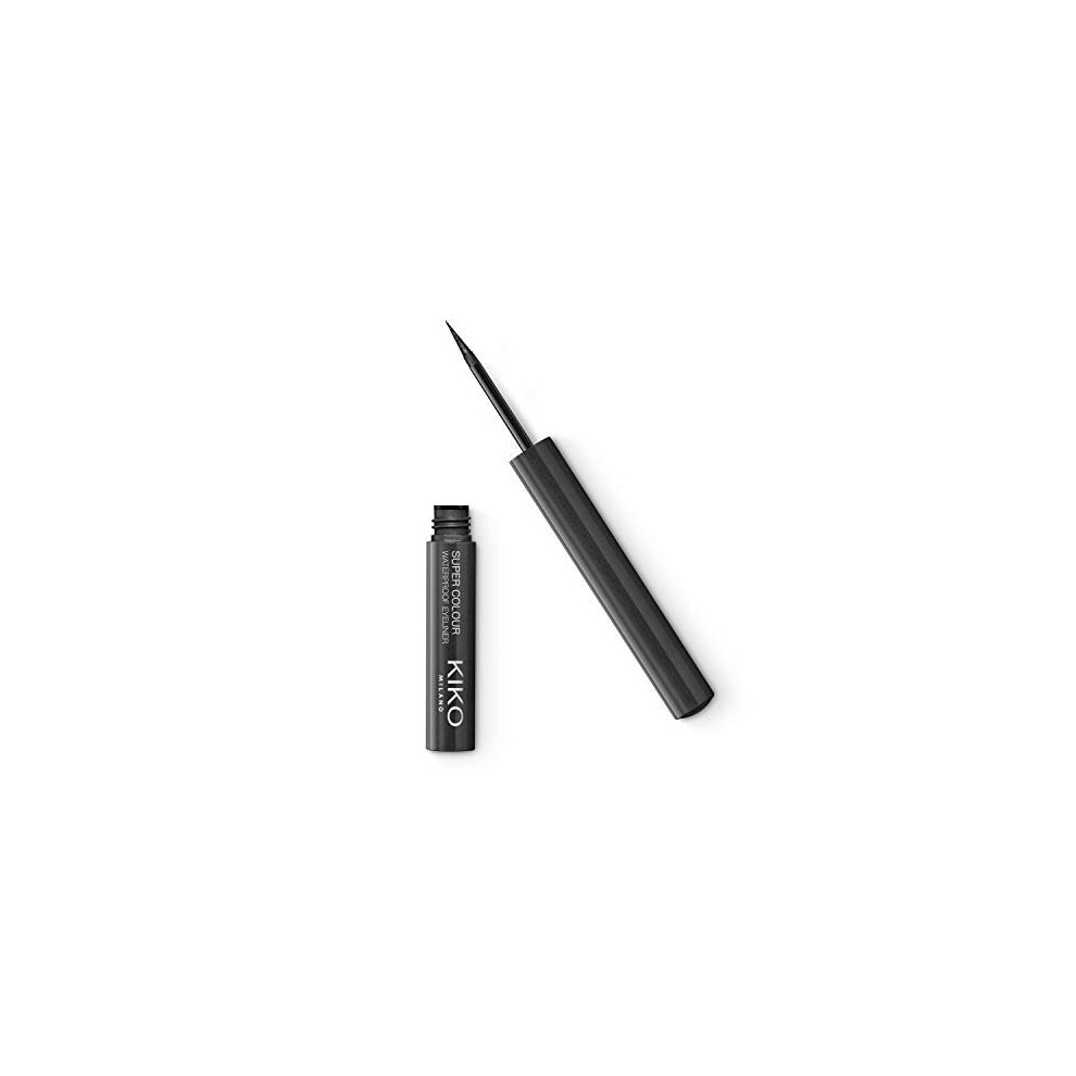 Kiko 10 Pearly Charcoal Super Colour Waterproof Eyeliner 10 - Image 4