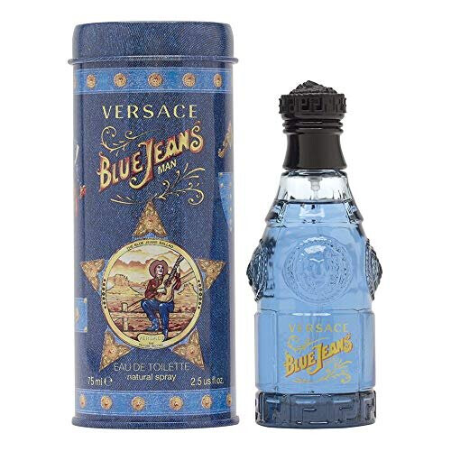 Versace Blue Jeans Eau De Toilette Spray for Men -75Ml