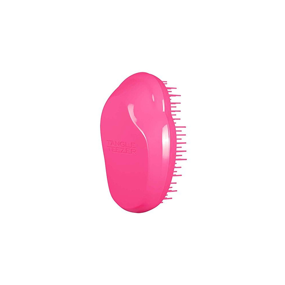 | The Original Mini Detangling Hairbrush for Wet & Dry Hair | Perfect for Kids & Traveling | Bubblegum Pink