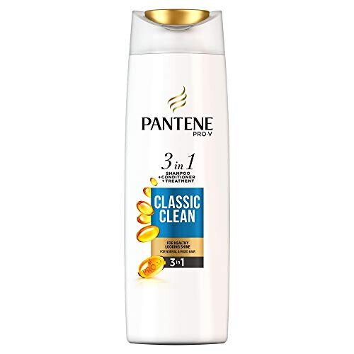 Pantene shampoo 225ml 3 in 1 classic clean