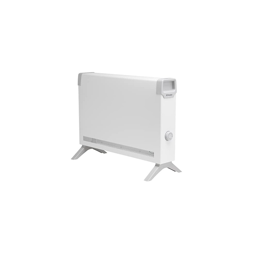 ML2T 2kW Convector Heater, Freestanding Electric Plug In Convector Radiator, Floor Standing with Thermostat & Anti Frost Setting, Portable or Fixed,