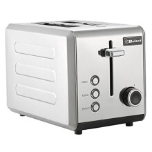 2-Slice Toaster Wide Slots with Frozen, Cancel and Reheat Settings, Full Stainless-Steel Body, 810W