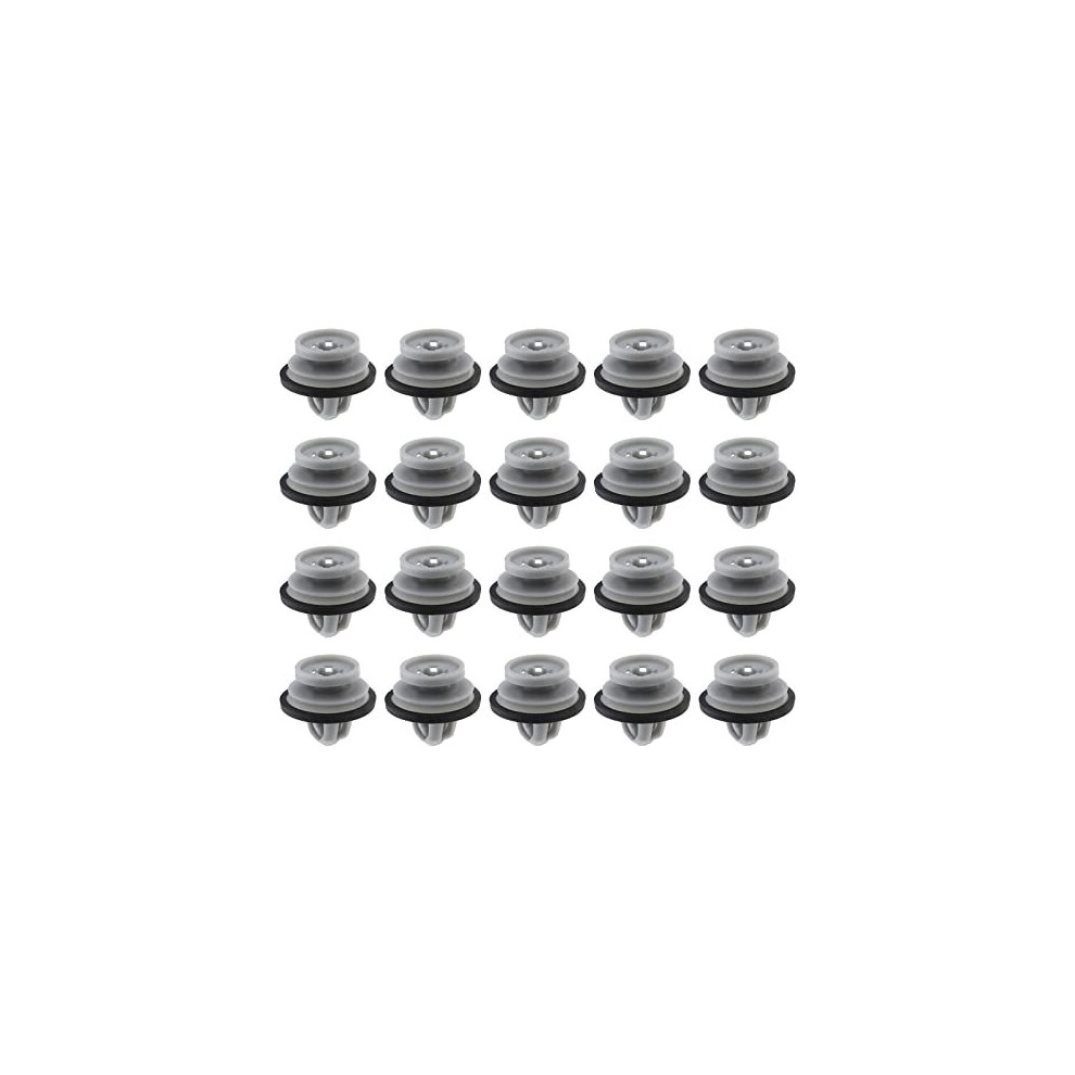 20Pcs Lower Door Moulding Clips Lr112137 Compatible With Defender Range Rover Evoque Car Door Panel Door Trim Retainers Clips Plastic Fasteners 4894833037373