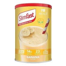 Healthy Balanced Meal Shake, for Diet Plan with Vitamins and Minerals, High in Fibre, Meal Replacement, Banana Flavour, 16 Servings, 584 g (Pack of 1)