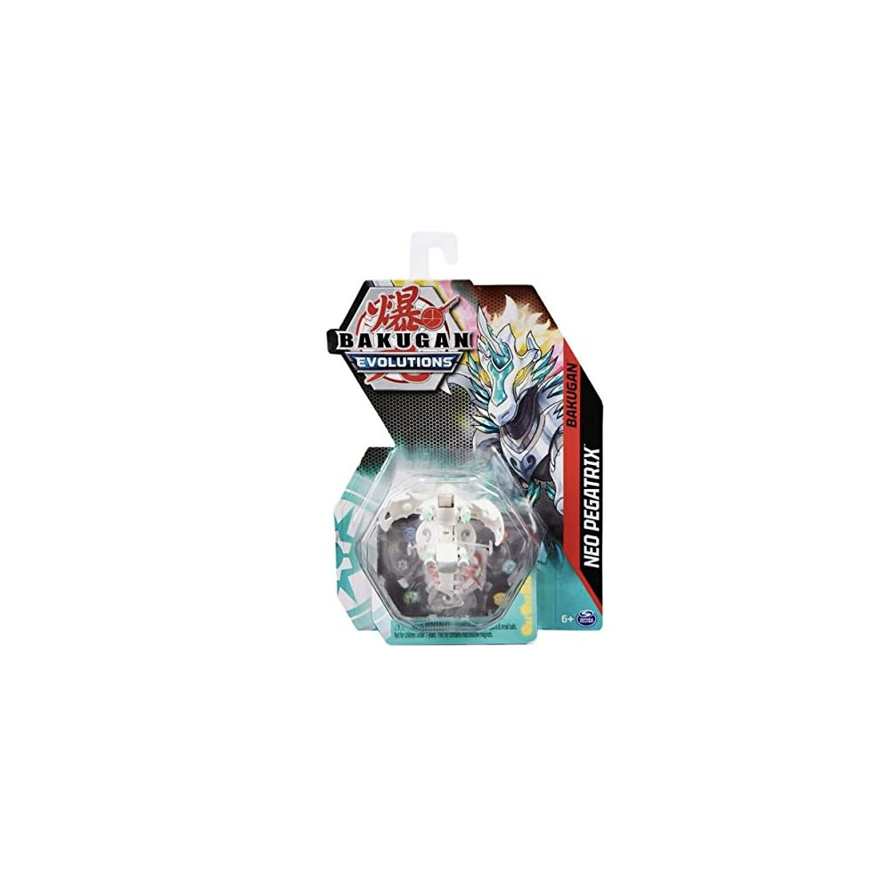 Evolutions 2022 2-inch Core Collectible Figure and Trading Cards (HAOS NEO PEGATRIX), White