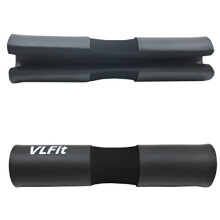 Barbell Squat Pad Including 2 Hook & Loop Safety Straps - Neck & Shoulder Protective Pad - Great for Squats, Lunges, Hip Thrusts, Weightlifting & More