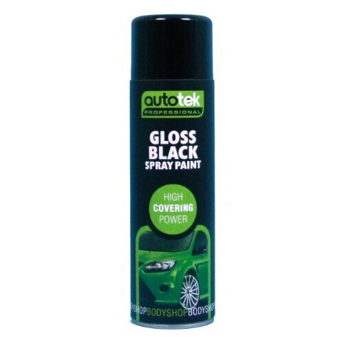 Gloss Black Spray Paint 500ml