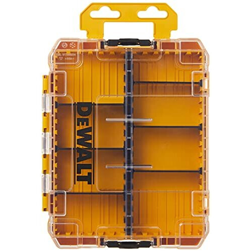 DeWalt Tool Box, Tough Case, Medium, Case Only (DWAN2190), Yellow