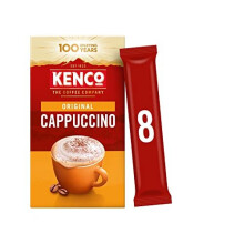 Cappuccino Instant Coffee Sachets 8x14.8g (Pack of 5, Total 40 Sachets, 592g)