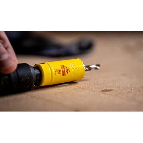 Starrett Hole Saw, Yellow, 95 mm 2
