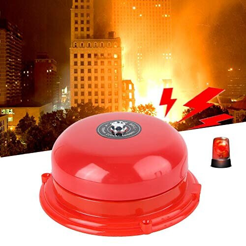 Fire Alarm Bell 4 inches 100Db Security Bell (12V) 2