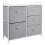 Amazon Fabric 5-Drawer Storage Organizer Unit for Closet, White 1