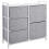 Amazon Fabric 5-Drawer Storage Organizer Unit for Closet, White 3