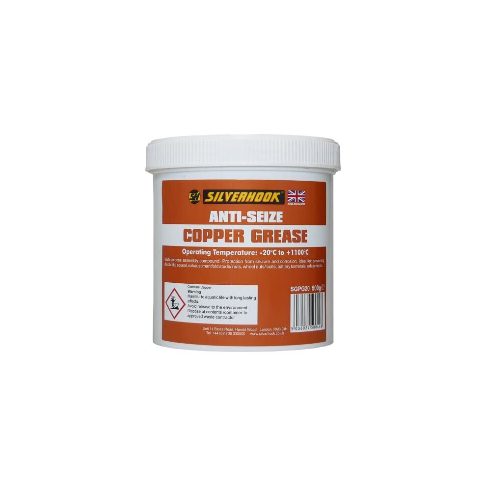 Silverhook Copper Grease Tub 500G
