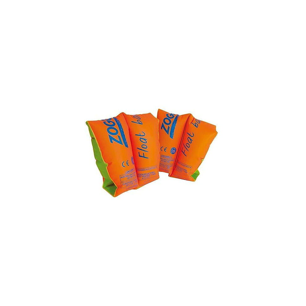 Swimming Aid Children's Float Arm Bands - Orange, 6-12 Years, 25-50 kg