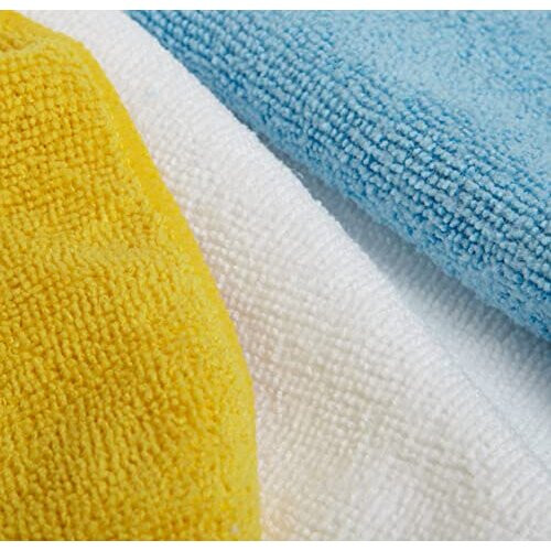 Amazon Microfibre Cleaning Cloth, Pack of 36, Multi, 40.5 cm x 30.5 cm 1