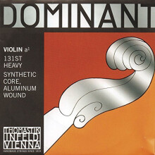 131ST Single string for Violin 4/4 Dominant - A-string Synthetic Core, Aluminium Wound, Strong