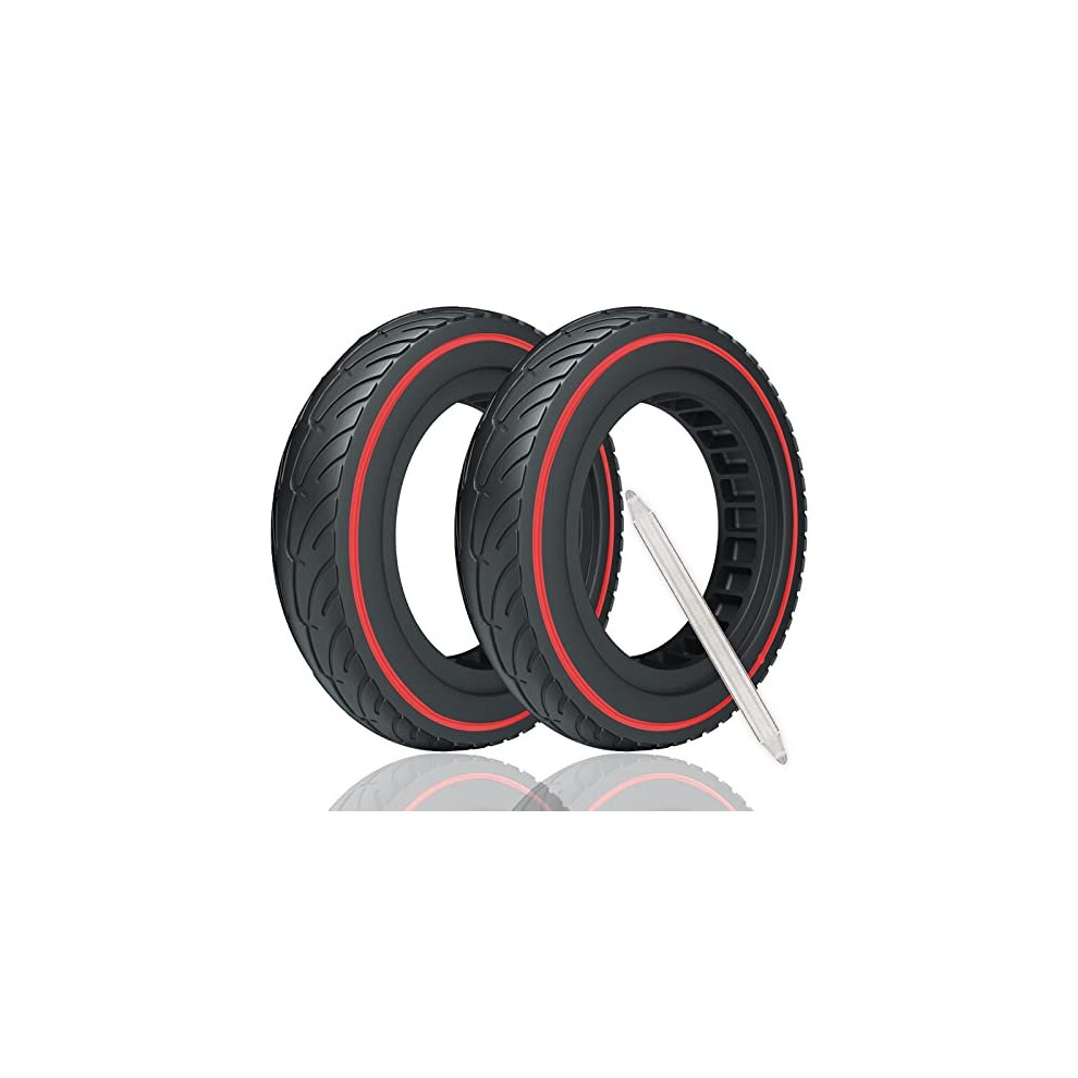 Xiaomi Tyre, Electric Xiaomi Scooter Tyre Solid 8.5 Inch Puncture Proof Explosion Proof Rubber Tubeless Xiaomi Scooter Wheel Front/Rear For Xiaomi 701151213508