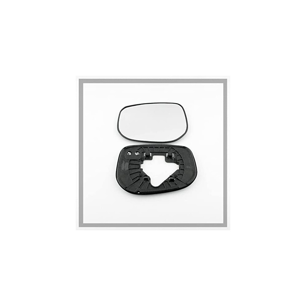 Replacment Wing Mirror Glass Jazz 2008 To 2015 Models Comes With Attached Fixing Plate Left Hand Side 5060928212218