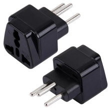 Switzerland Plug Adapter,2 Pack UK to Switzerland Plug Adapters, UK to Swiss Plug Adapter, European Travel Universal Plug Adapter for Using in