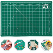 Self Healing Sewing Mat, Anezus 12" x 18" Rotary Cutting Mat Double Sided 5-Ply Craft Cutting Board for Sewing Crafts Hobby Fabric Precision