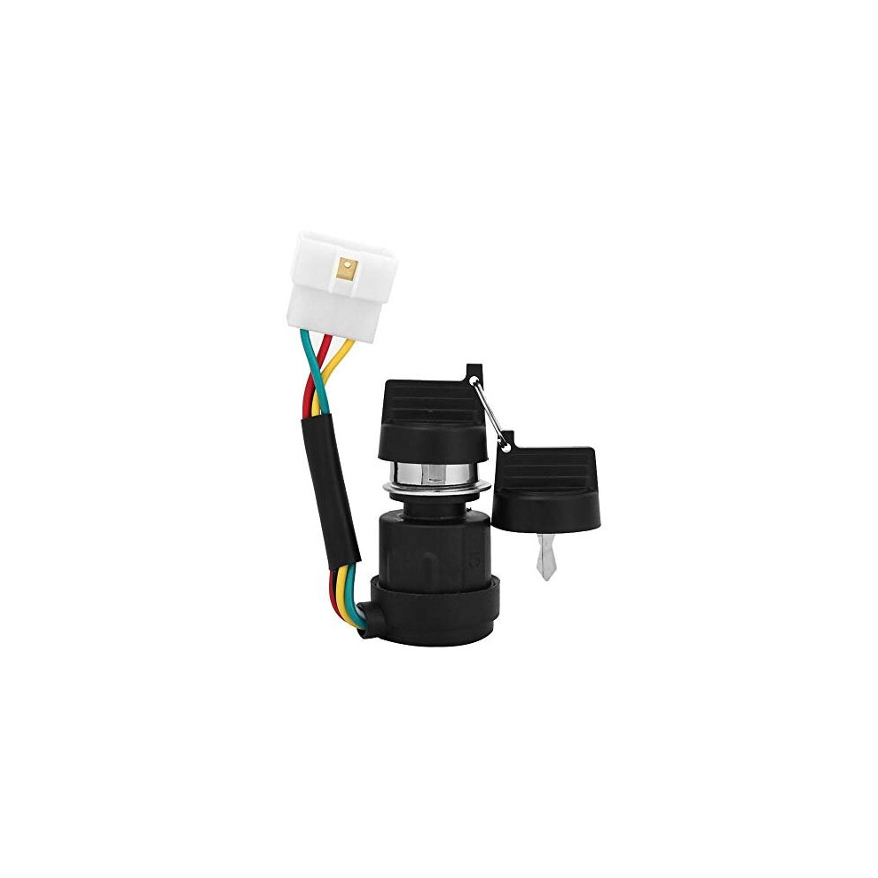 Ignition Key Switch, 5 Wires 2 Keys, Ignition Lock Diesel Engine For 178F/186F Air Cooled Diesel Engine Tiller Start Switch 8270309889411