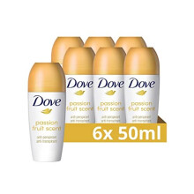 Advanced Care Go Fresh Passion Fruit Scent Anti-perspirant Deodorant pack of 6 with Triple Moisturising technology roll-on for 48 hours of protection