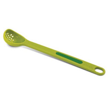 10105 2-Piece Scoop and Pick Jar Spoon and Fork, for olives in jars - Green