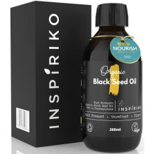 Black Seed Oil Organic Cold Pressed. Up to 5X% Strength Award Winning, Pure Nigella Sativa Oil - Known as Kalonji Oil, Black Cumin Seed Oil &
