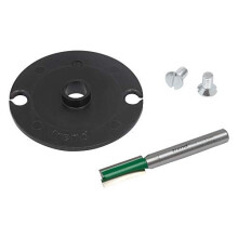 Routing Workshop Jigs Letter and Number Cutter/Bush Pack, 1/4 Inch Shank, TEMP/LN57X1/4