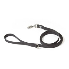 216GM-1-8 Color & Gray Super-Grip Leash with Handle and D-Ring, 20 mm x 1.8 m, Black-Gray