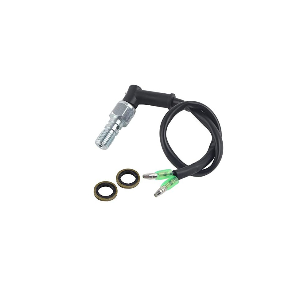 Hydraulic Brake Switch, Universal Motorcycle Rear Set Hydraulic Brake Switch With Washers(M10x1.25) Light 715990437797