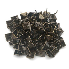 Pack of 50 Vintage Square Upholstery Furniture Decorative Stud Nails Pins Tacks 14 * 20mm